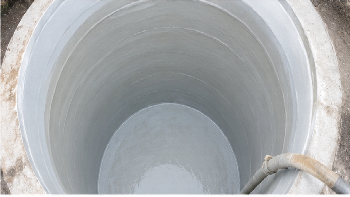 Underground Water Tank After Cleaning