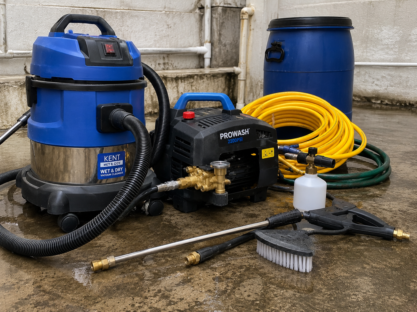 Water Tank Cleaning Equipment