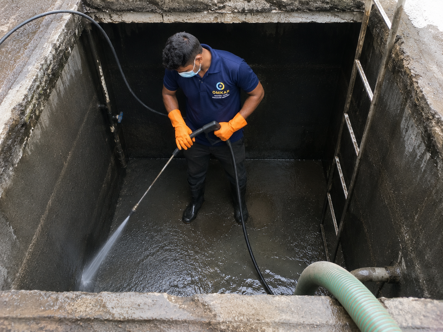 Underground Water Tank Cleaning